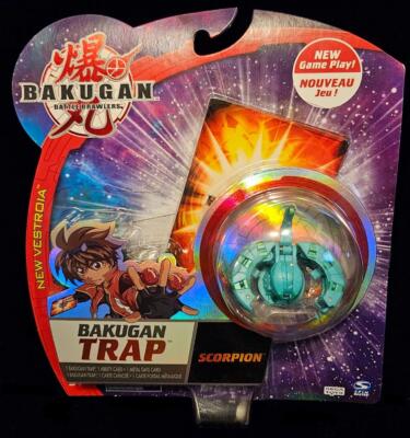Bakugan New Vestroia Bakugan Trap Scorpion (Green) NOC Sega Toys/Spin Master