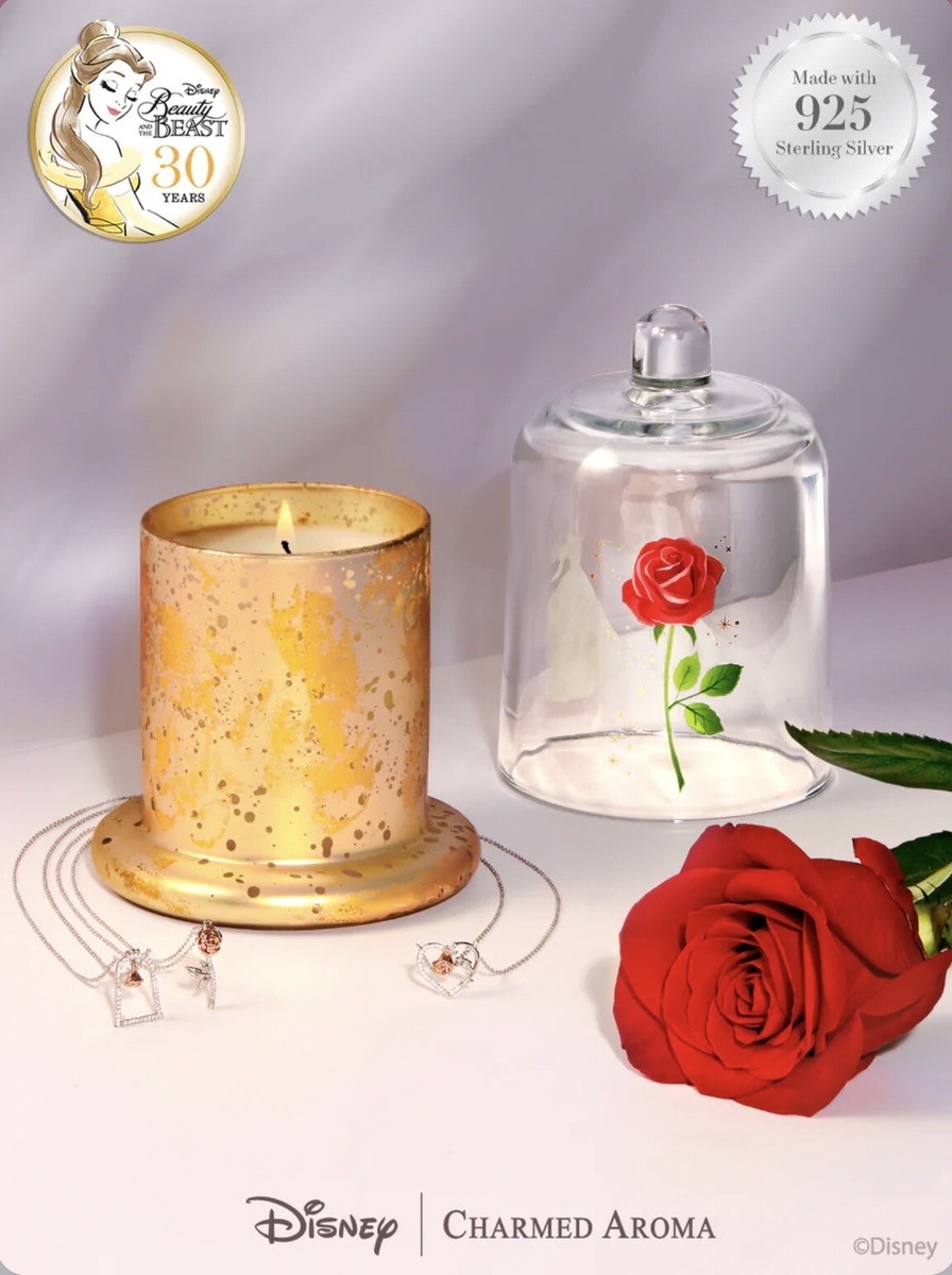 Disney Beauty And The Beast Charmed Aroma Candle With Mystery