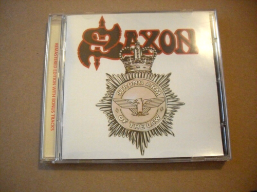 SAXON STRONG ARM OF THE LAW CD 2009 OTTIME CONDIZIONI - Foto 1 di 3