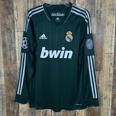 Real Madrid 2012-13 Third Long Sleeve Soccer Jersey Ozil #10 Real Madrid 2012-13 Third Long Sleeve Soccer Jersey Ozil #10