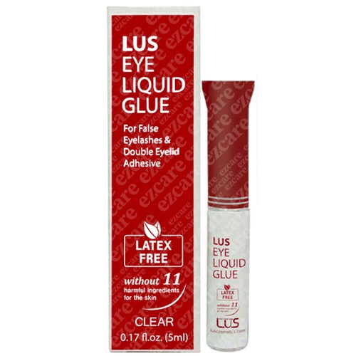 Lus Eye Liquid Glue (przezroczysty) 0,17fl.oz/5ml NOWE PUDEŁKO [Darmowa wysyłka USA] - Zdjęcie 1 z 4