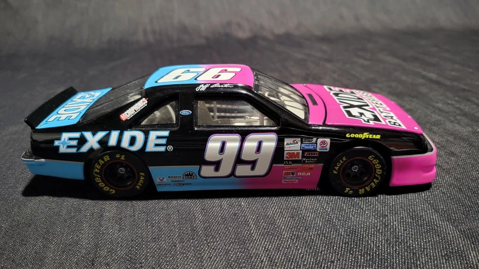 Jeff Burton Exide 1996 baterías #99 Ford Thunderbird 1:24 NASCAR Winston Cup Foto 4 de 4