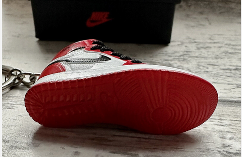 Nike trainer Sneaker keyring 3D Jordan Mini keychain sports shoe Car Key No Box. - Picture 79 of 99