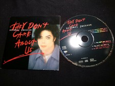 Michael Jackson They Don't Care About  *2Track Maxi CD*  (1068)