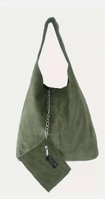 Suede Hobo Bags Handbag Shoulder Bag Slouch Italian Leather Women Bags Ladies Suede Hobo Bags Handbag Shoulder Bag Slouch Italian Leather Women Bags Ladies