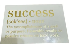 Success Wall Art Canvas Decor Home or Office