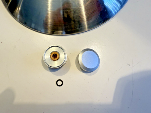 Teac X-7R X-10R Tape Guide Roller, Cap and Washer