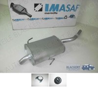 Imasaf Esd Auspuff Endtopf + Anbauteile FüR Renault Espace Iii 2.0 16V