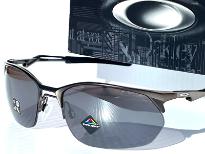 NEW Oakley WIRE TAP 2.0 Matte Gunmetal PRIZM Black Lens Sunglass