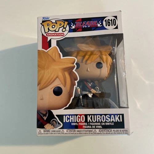 Funko Pop! Bleach : Ichigo Kurosaki #1610 Chase Box Has Wear