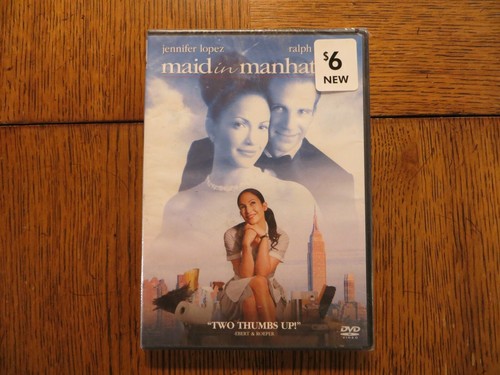 Maid In Manhattan - Jennifer Lopez, Ralph Fiennes - 2002 Columbia DVD BRAND NEW!