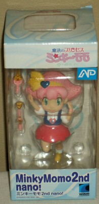 Magical Princess Minky Momo 2nd Nano! 3.5'' 9cm Figures Dolls Wave 2009 NIB Nano