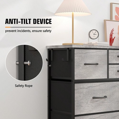 GIKPAL 10 Drawers Dresser For Bedroom, Chest Of Drawers -Lightning Deals - Picture 66 of 72