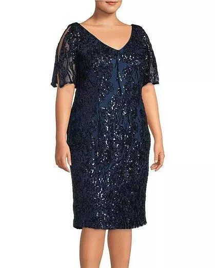 Alex evenings cheap plus size