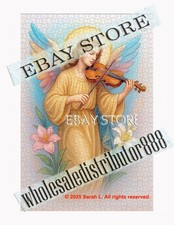 1000 piece jigsaw puzzle Gentle angel musical spiritual floral