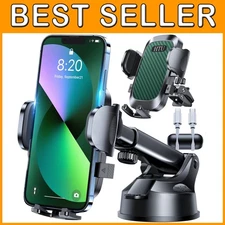 3-in-1 Car Mount for Dashboard/Windshield, Green