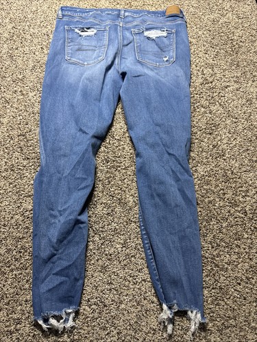 AE AMERICAN EAGLE SIZE 16 JEGGING NEXT LEVEL STRETCH WOMENS JEANS - Picture 4 of 4