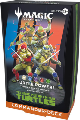 Magic: the Gathering | Teenage Mutant Ninja Turtles   Commander Deck   Turtle-Po