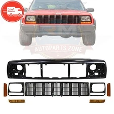 For 1997-2001 JEEP CHEROKEE Header Panel grille Headlamp Door Park/corner light