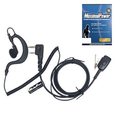 Earpiece for Retevis RT21 RT22 RT68 Kenwood Walkie Talkie /PTT Mic Headset