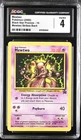 2000 Pokemon Black Star Promos Mewtwo Strikes Back #14 CGC 4