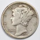 1926-D Mercury Silver Dime Denver Mint Fine (F)