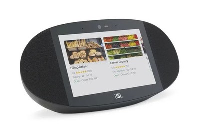 JBL LINK VIEW Bluetooth Smart Speaker with Chromecast, Black (NEW