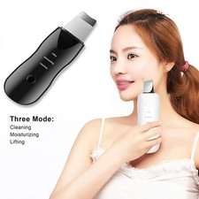 Vibrating Face Scrubber Blackhead Remover Facial Pore Cleaner Vibrator spatula