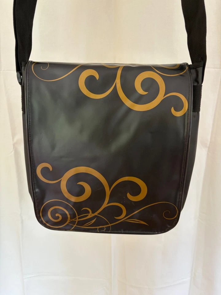 Zip It Umhängetasche Tasche / Zip & Friends - schwarz gold - Bild 3 von 4