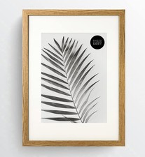 A3 For A4 Oak Effect Photo Frame With Mount Wall Hanging Picture Frames Home