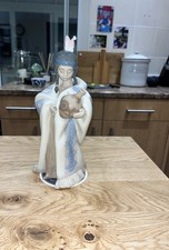 Lladro 6424 Ceremonial Native Princess, Rare Signed Underneath Retired