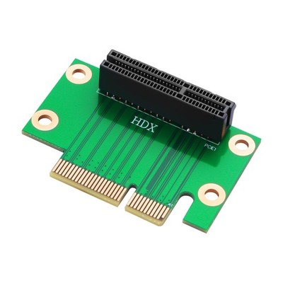 PCI-Express 4X Riser Card 90 Degree Adapter PCIE X4 Extender For 1U Server