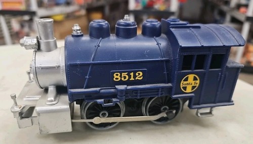 LIONEL O GA. SWITCHER LOCO, Santa Fe #8512. SEE AD. (12M)