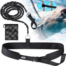 Swimming Training Belt - Swimming Aids for Adults, 8-25FT Adjustable Swimming Re