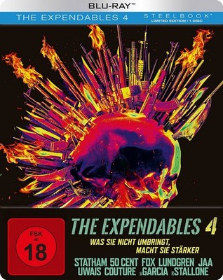 The Expendables 4 - Limited Steelbook # BLU-RAY-NEU