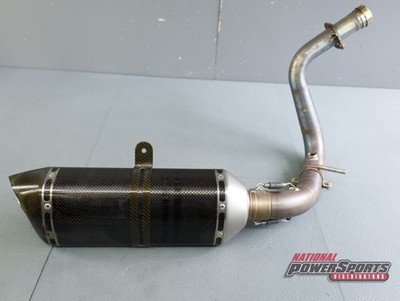2017 - 2024 BMW G310R AKRAPOVIC FULL CARBON FULL EXHAUST PIPE