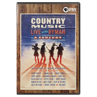 Country Music Live at the Ryman DVD 2019 Ken Burns Concert SEALED