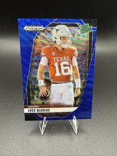 2025 Panini Prizm Draft Picks - Arch Manning #166 Blue Wave Prizm /299