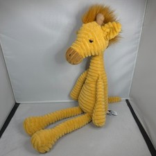 RARE Jellycat - Ribble Giraffe - Medium Plush Soft Toy 18" Ribbed Cordy Roy HTF