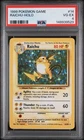 Raichu 1999 Pokemon Base Set Holo #14 PSA 4