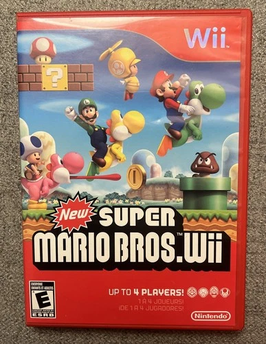 New Super Mario Bros. - Nintendo Wii 2009 US region