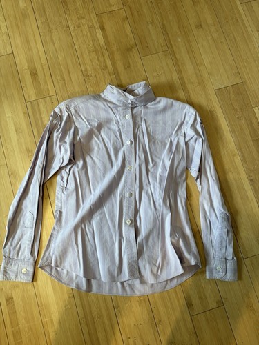 Girls 16 Devon-Aire English Show Shirt - Light Purple