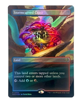MTG | Stormcarved Coast | Secrets of Strixhaven | Foil | NM | EN