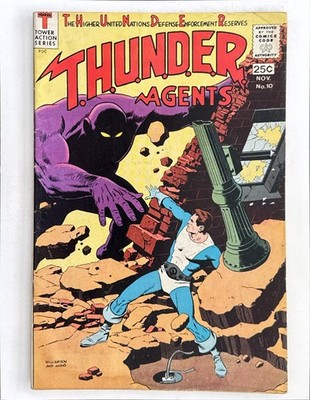 T.H.U.N.D.E.R. Agents #10 * FN-VF 7 * Pressed * Free ship on 2 items!
