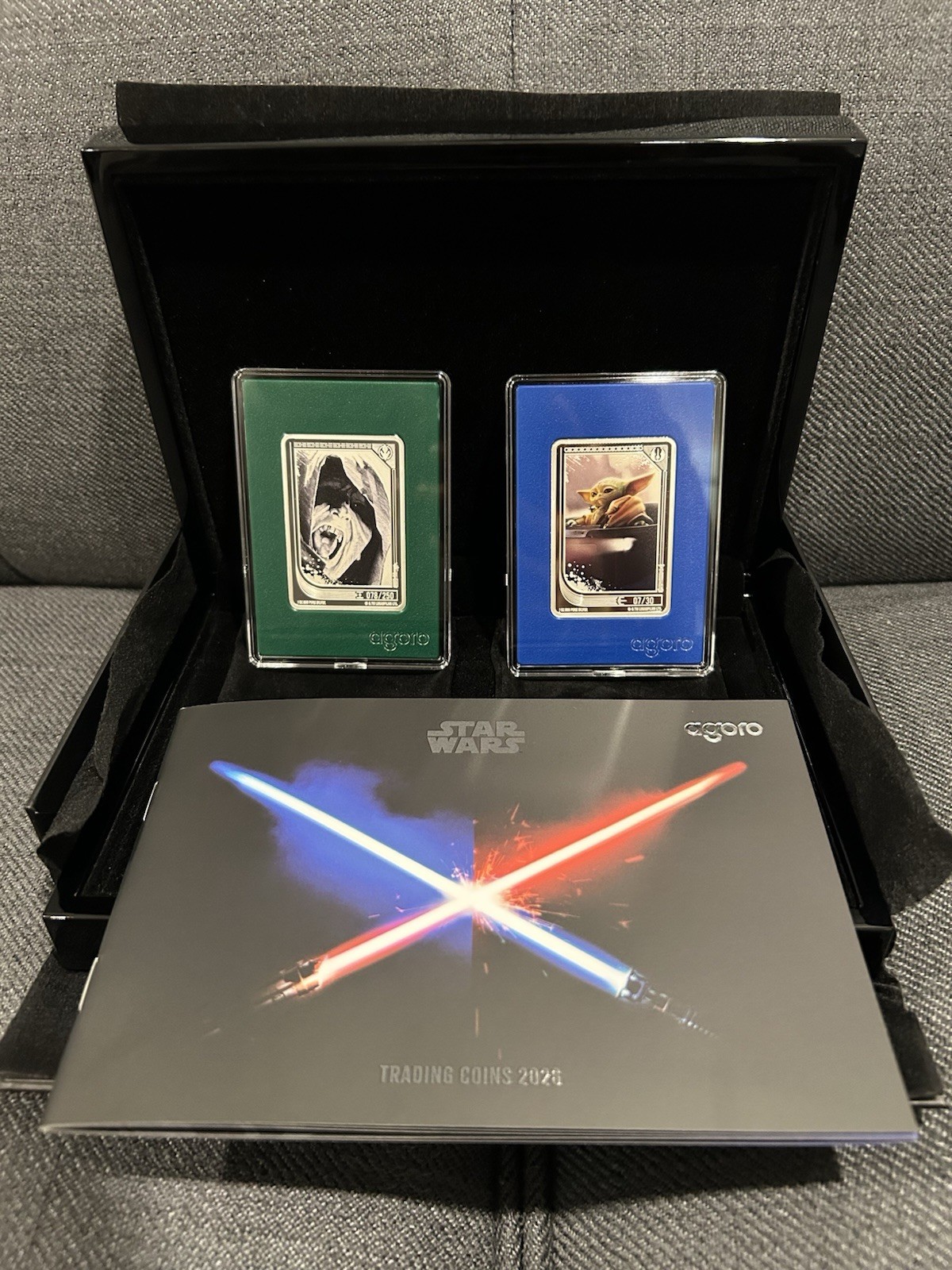 2026 Agoro Star Wars 1oz Silver Trading Coin Grogu Baby