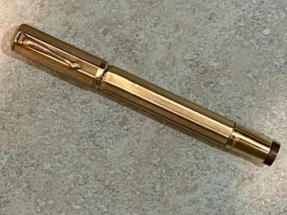 Safety Eye drop Continental Fountain Pen in the manner if Waterman