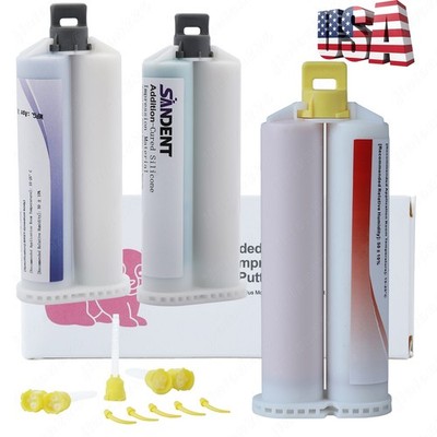 VPS PVS Light/Medium/Heavy Body Regular Set Impression Material, 50mL Cartridges