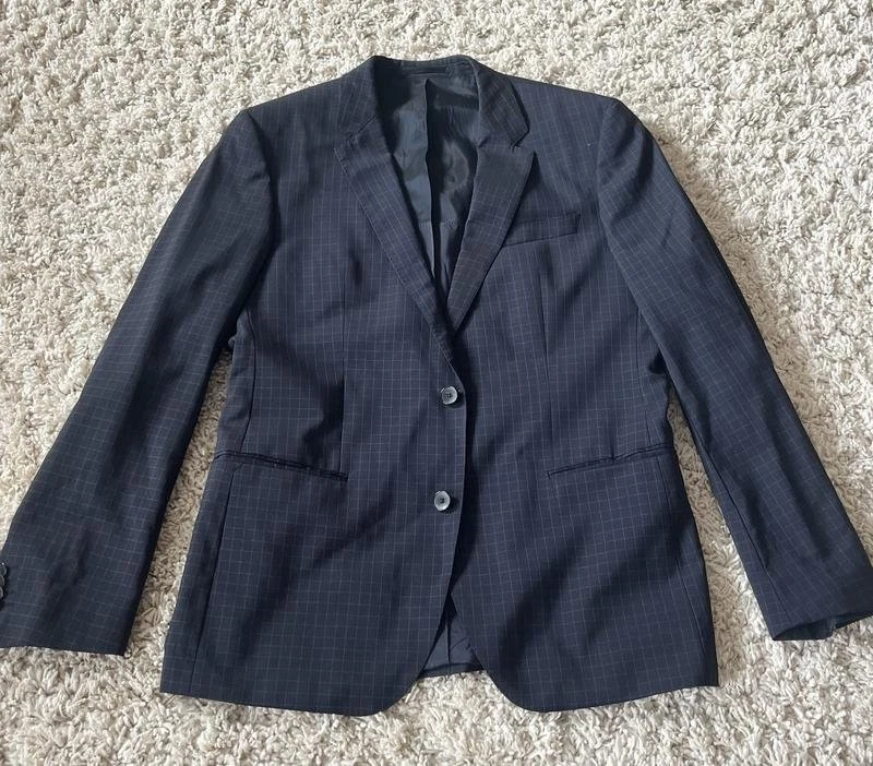 超希少 Super140✨L相当 HUGO BOSS スーツ チェックネイビー HUGO BOSS Blue Check Suits & Blazers for Men for sale | eBay