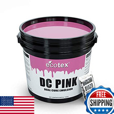 Ecotex DC Pink Screen Printing Emulsion Quart - 32oz. Diazo Required Photo Em