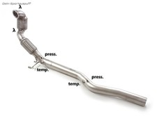 Ragazzon Frontpipe inkl. 200-Zeller Sport-Kat Audi S3 8Y